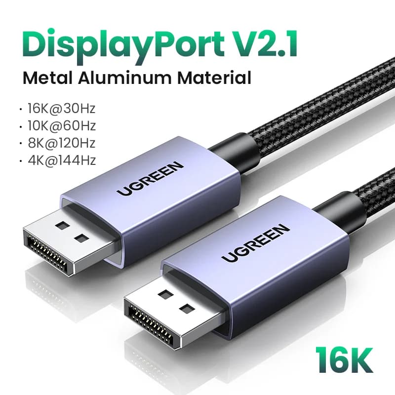 DisplayPort 8K vaizdo laidas
