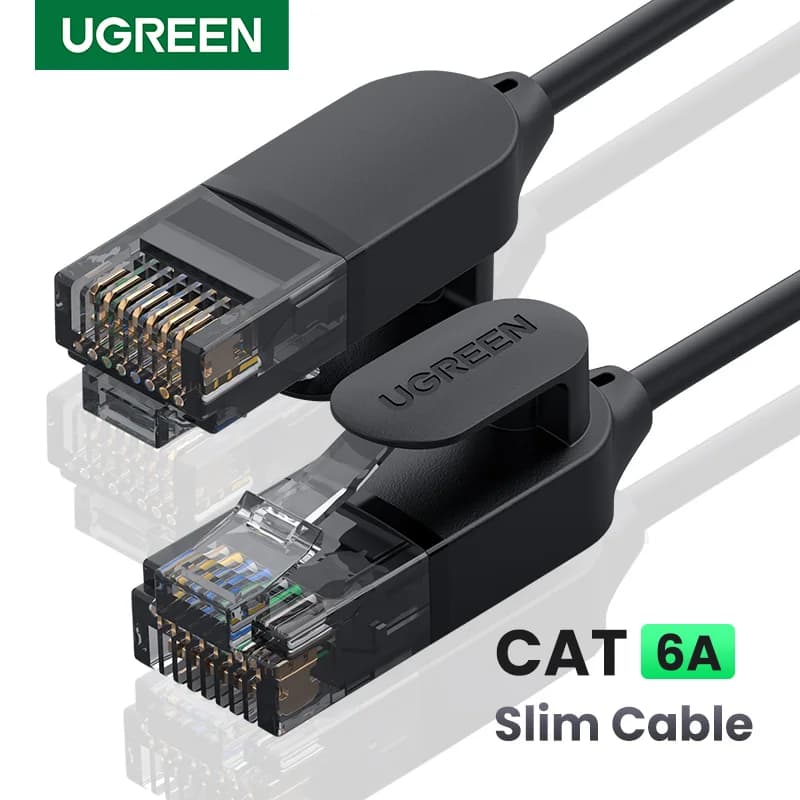 Cat 6a tinklo kabelis, 10Gbps tinklo patch cord