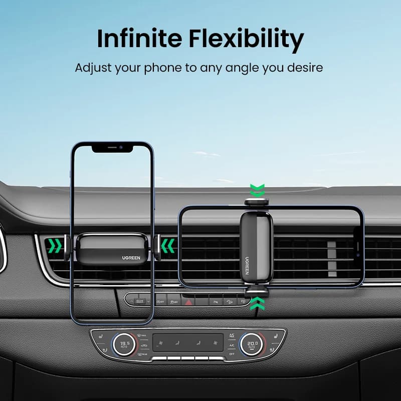 Universalus automobilio oro ventiliatoriaus telefono laikiklis
