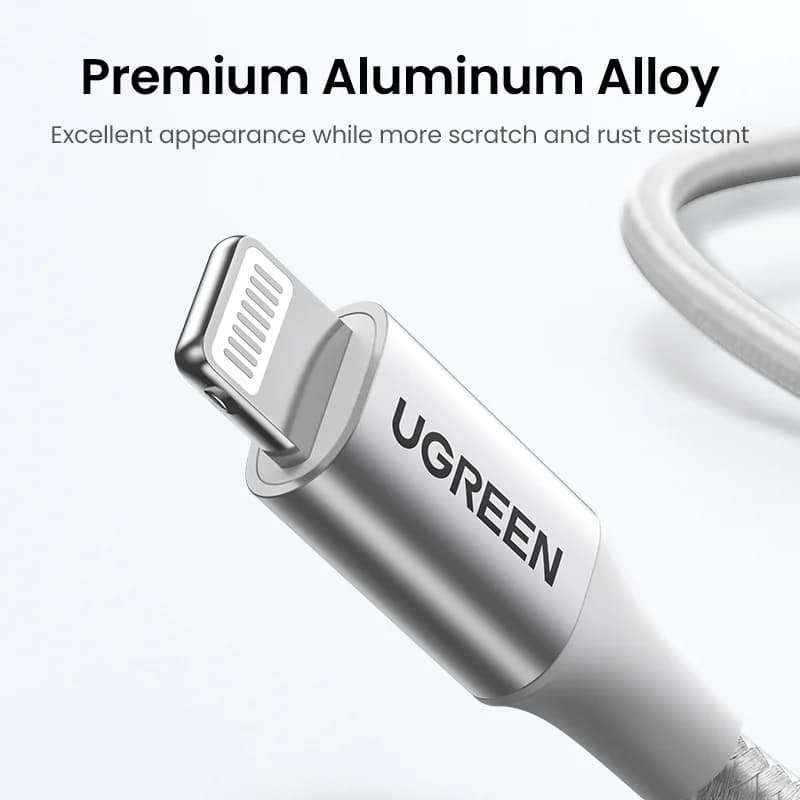 MFi USB-C į Lightning kabelis, 30W PD Greitas įkrovimas
