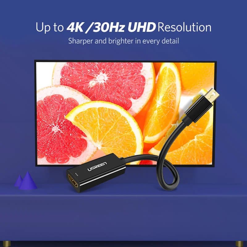 Mini DisplayPort į HDMI adapteris konverteris