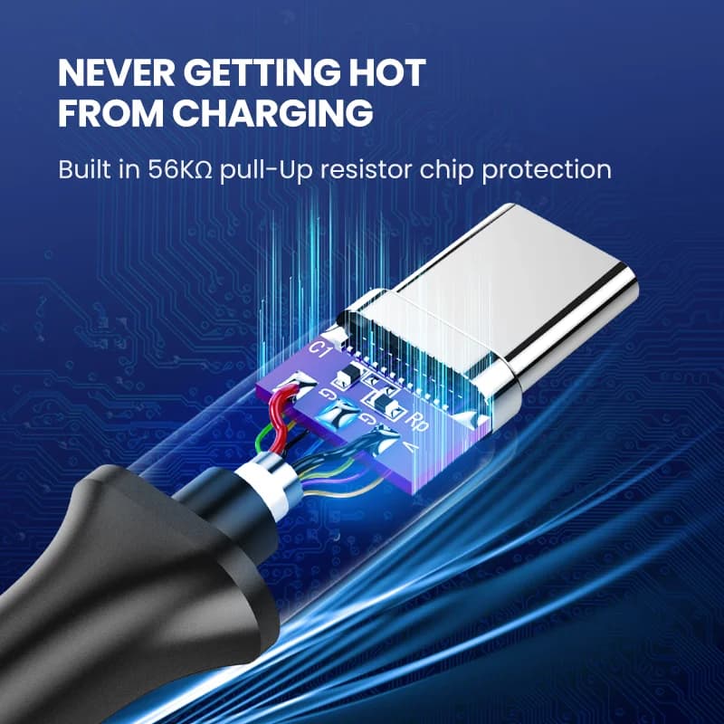 USB-C duomenų laidas, 5Gbps USB 3.0, 3A
