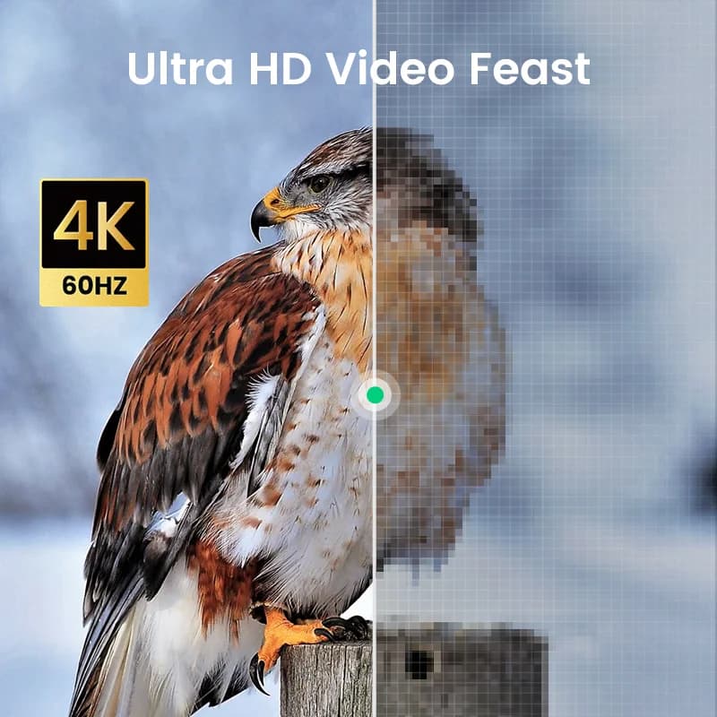 Micro HDMI į HDMI kabelis 4K 60Hz