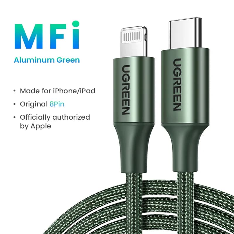 MFi USB-C į Lightning laidą, PD 20W