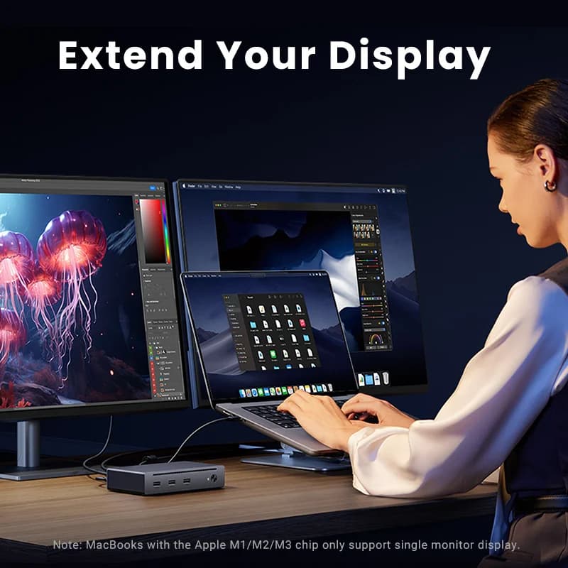 8-in-1 Thunderbolt 4 jungtukas su 8K išvestimi