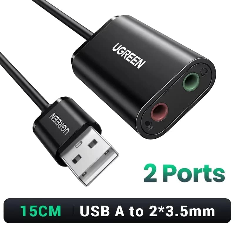 Išorinė USB garso sąsaja garso plokštė