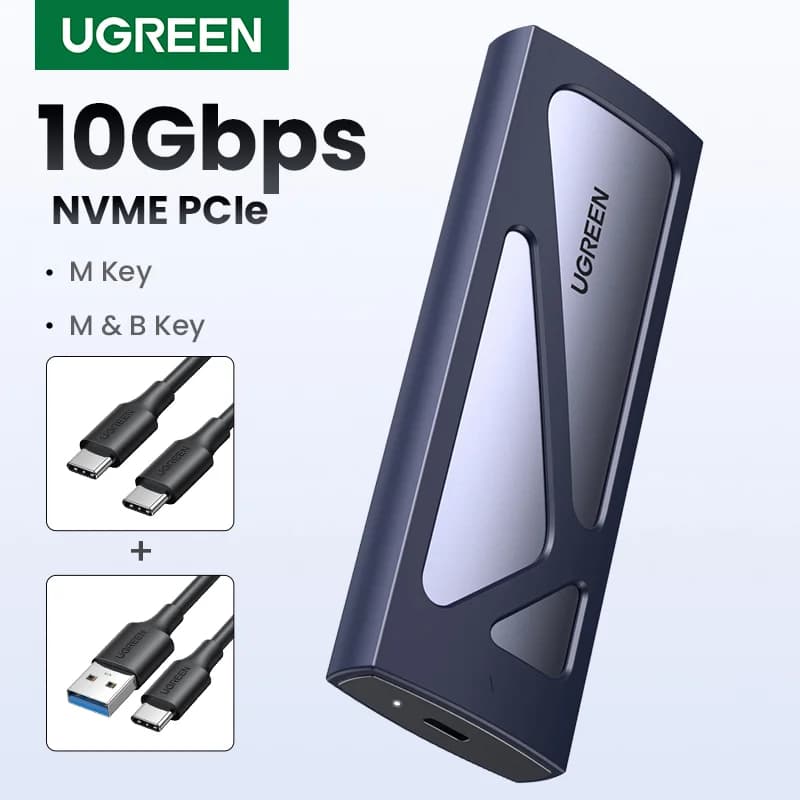 M.2 NVMe SSD korpusas USB-C 5Gbps