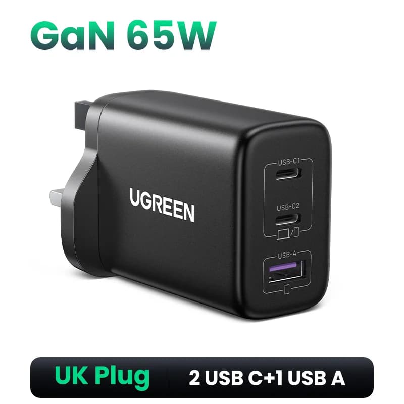 65W USB-C PD greitis įkroviklis