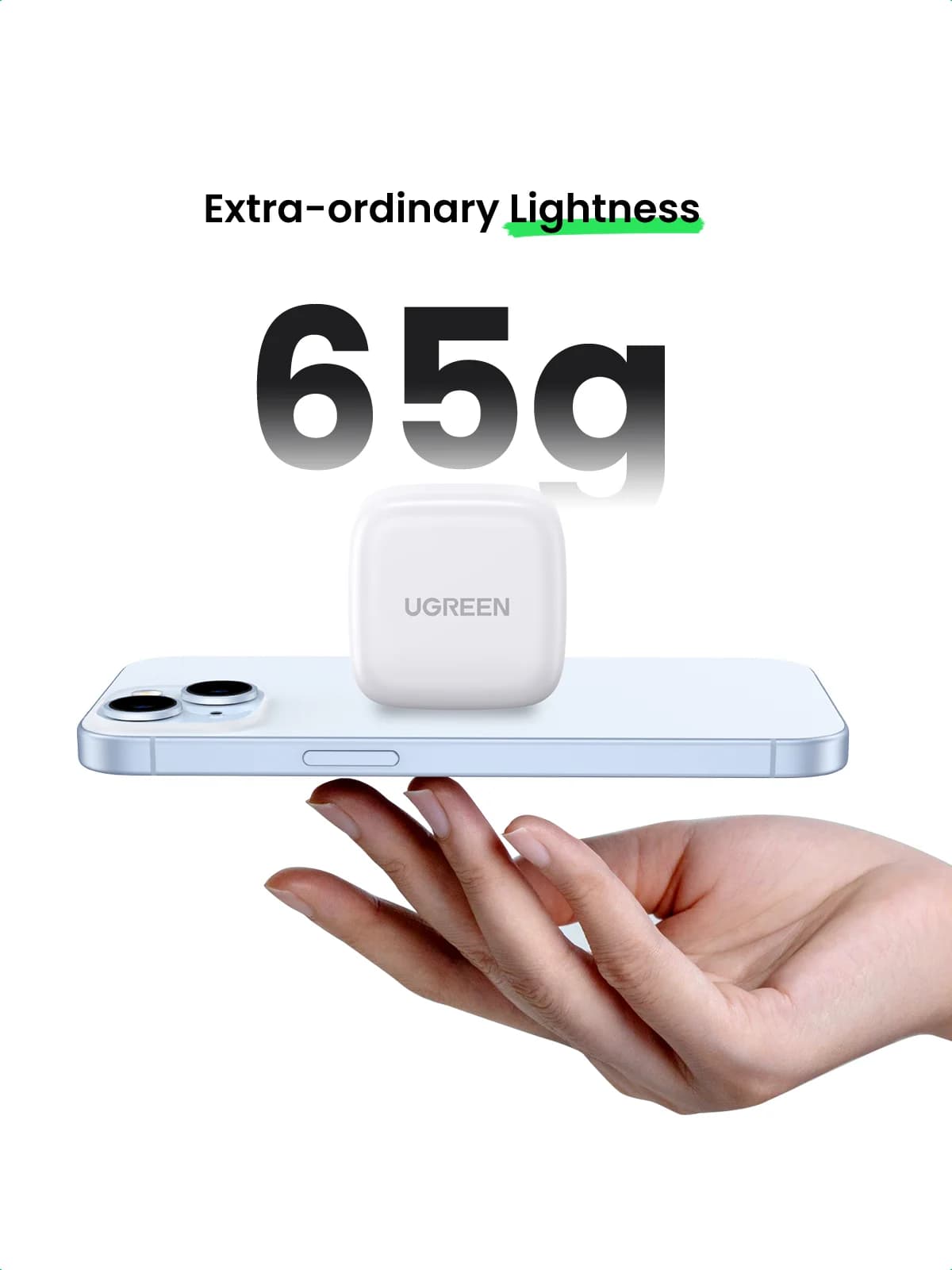 20W USB-C greitas įkroviklis su JK kištuku