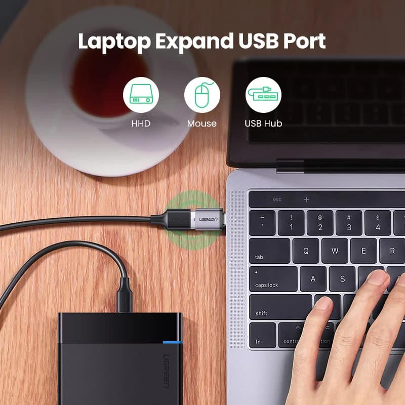 USB-C į USB 3.0 adapteris, Thunderbolt 3 OTG