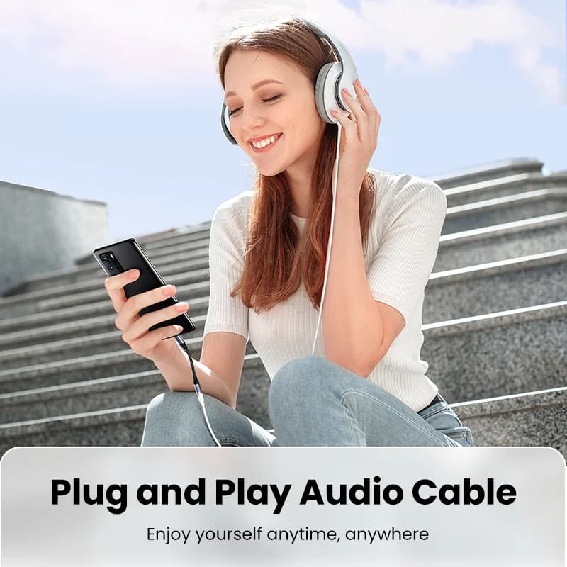 USB-C į 3.5 mm DAC ausinių adapteris