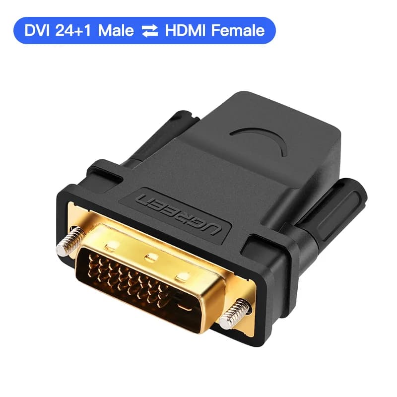 Dvi-d į hdmi adapteris (dvipusis)