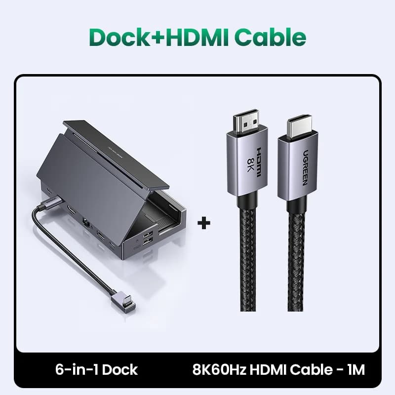 Steam Deck dokavimo stotis su HDMI