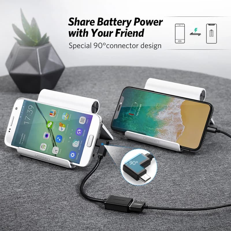 Micro USB OTG adapterio laidas