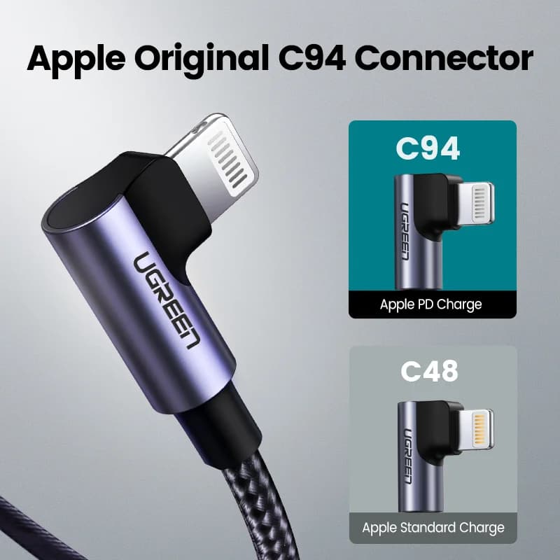 MFi USB-C į Lightning laidą, PD 20W