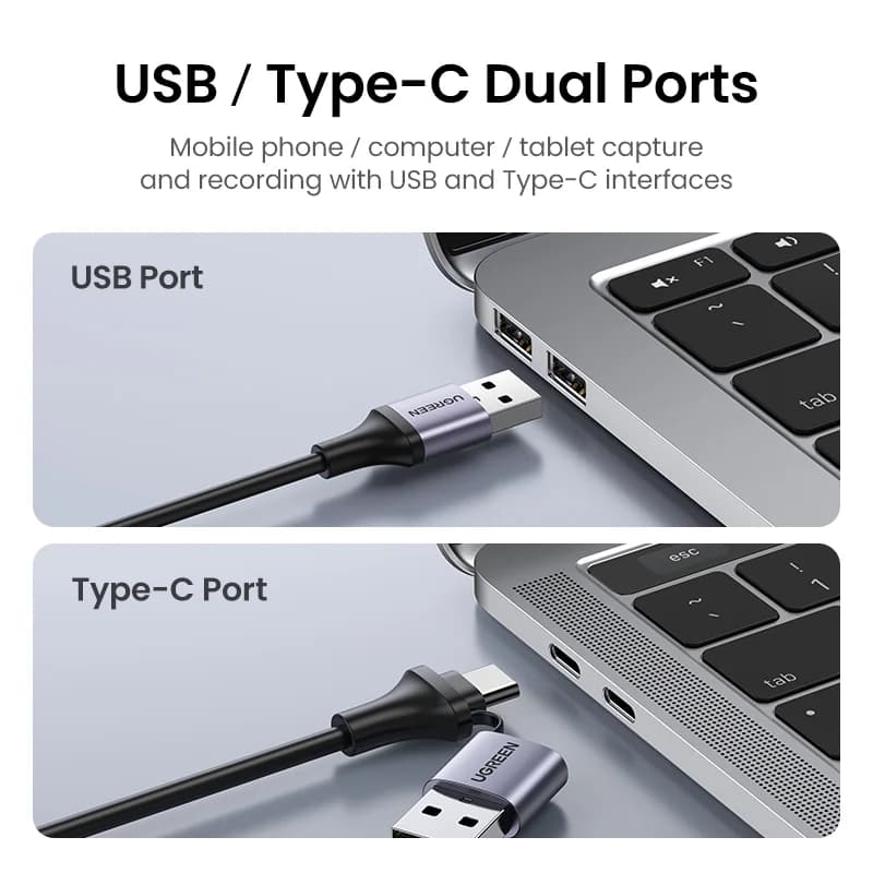 4K HDMI į USB-C vaizdo įrašymo korta
