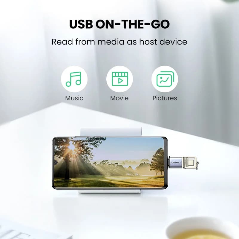 USB-C į USB 3.0 adapteris, Thunderbolt 3 OTG