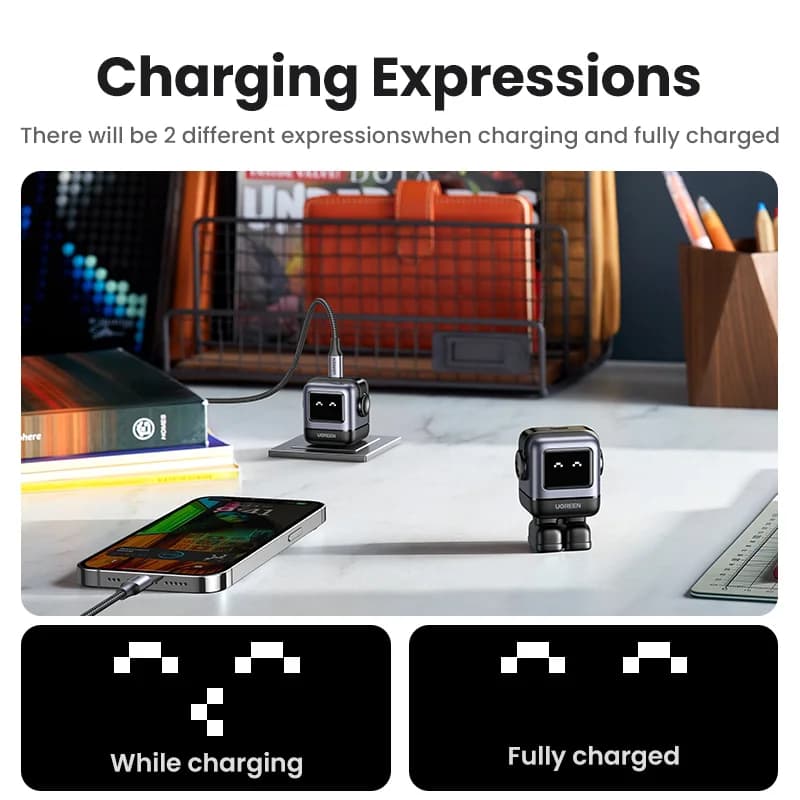 30W/65W GaN USB-C greitis įkroviklis su PPS
